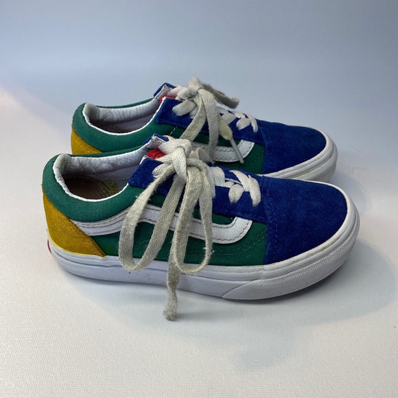 Vans Old Skool Yacht Club Skate Shoe US Kids 12 Multicolor 500714 - Picture 3 of 9